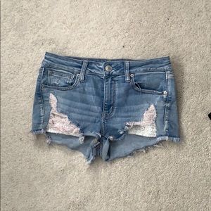 Jean shorts